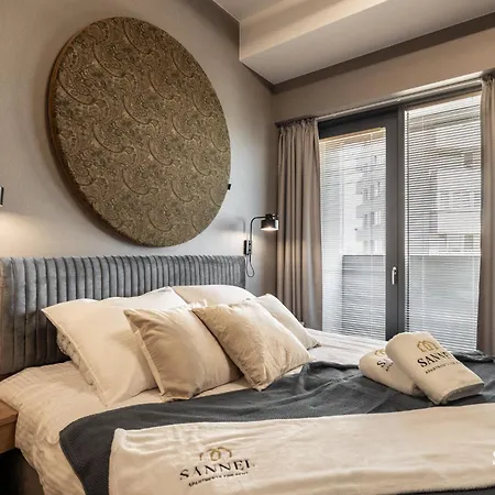 Apartament Skyline Z Basenem - Hanza Tower Stettino