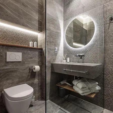 Apartament Skyline Z Basenem - Hanza Tower Apartment Szczecin