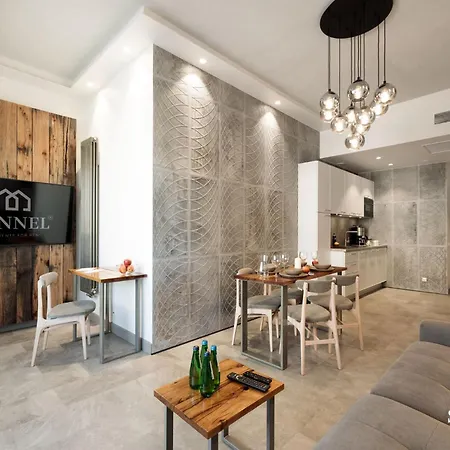 Apartament Skyline Z Basenem - Hanza Tower Stettino