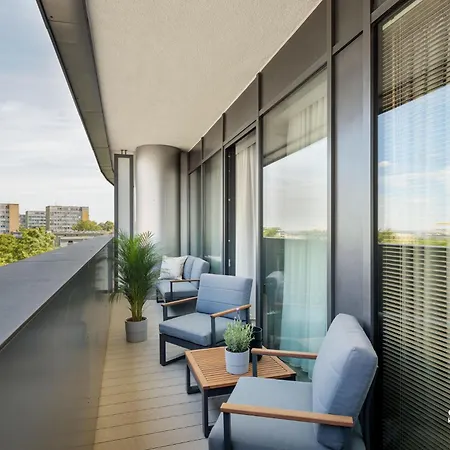 Apartament Skyline Z Basenem - Hanza Tower