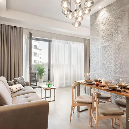 Apartament Skyline Z Basenem - Hanza Tower Stettino